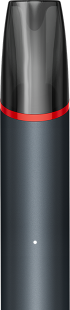 Krupni prikaz VEEV NOW ULTRA Strawberry jednokratnog vape uređaja s crvenim prstenom oko usnika.